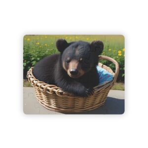 Baby Bears Basket Kid's Jigsaw Puzzle