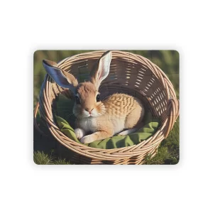 Baby Bunny Rabbit Basket Kid's Jigsaw Puzzle