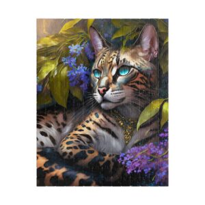 Bengal Cat Exotic Jigsaw Puzzle
