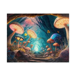 Magic Mushroom Path Jigsaw Puzzle