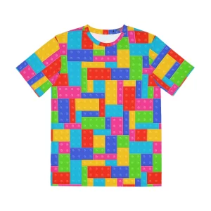 Building Blocks Bricks Print T-shirt