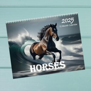 2025 Horse Lover 12 Month Calendar
