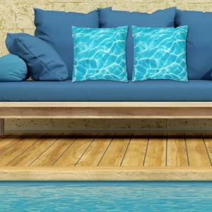 Swimming Pool Summer Pillow Case