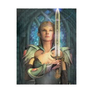 The Paladin's Oath Fantasy Jigsaw Puzzle