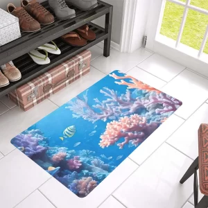 Coral Reef Ocean Floor Doormat